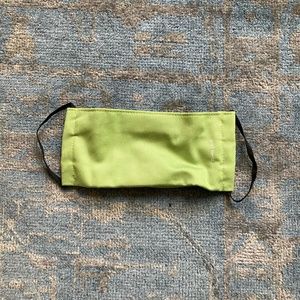 New Graf Lantz Anshin Organic Cotton Face Mask with ear band - Green